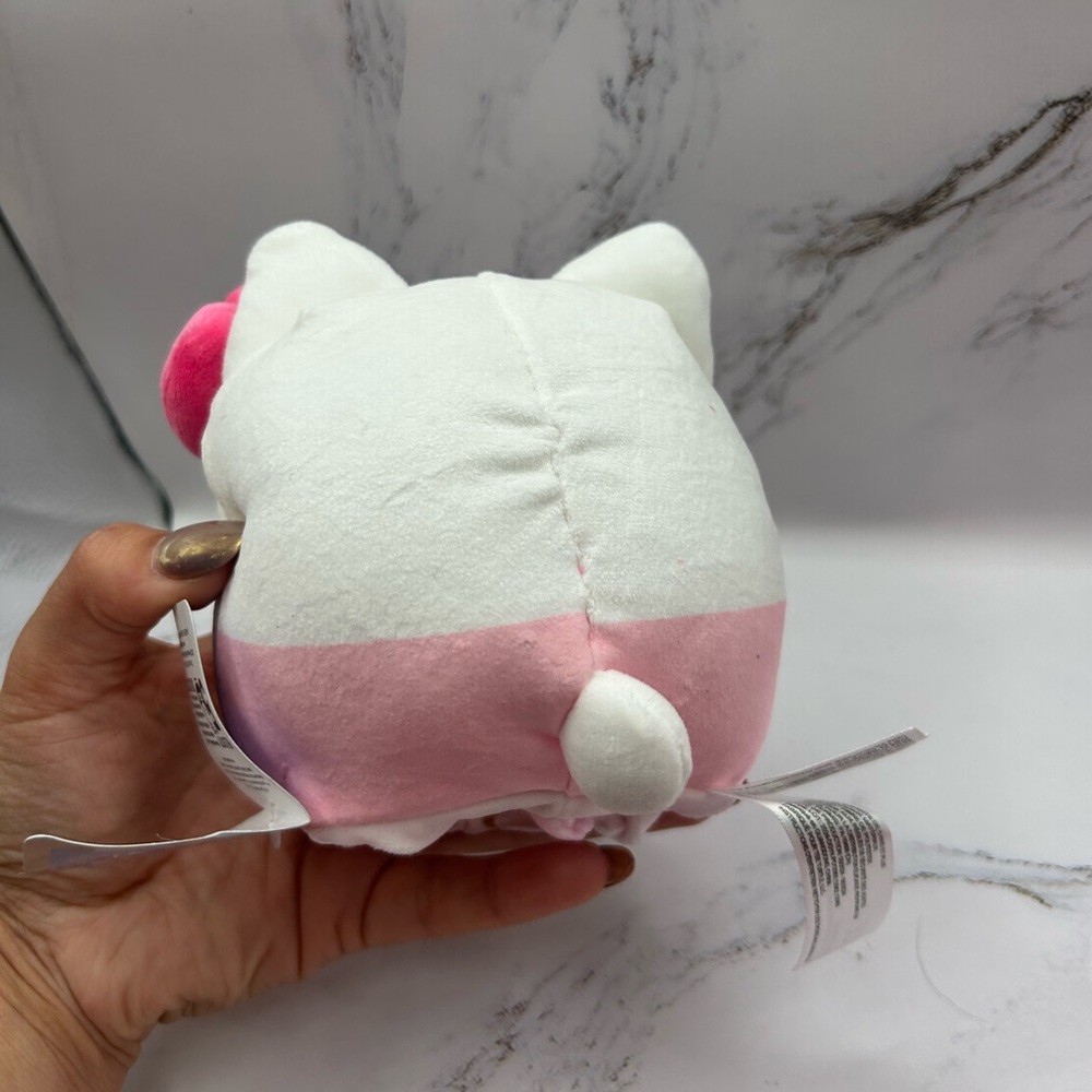 Hello Kitty Spa Headband + “Totally Cute” Nail File Set + Reversible Plushie NWT - Picture 9 of 12